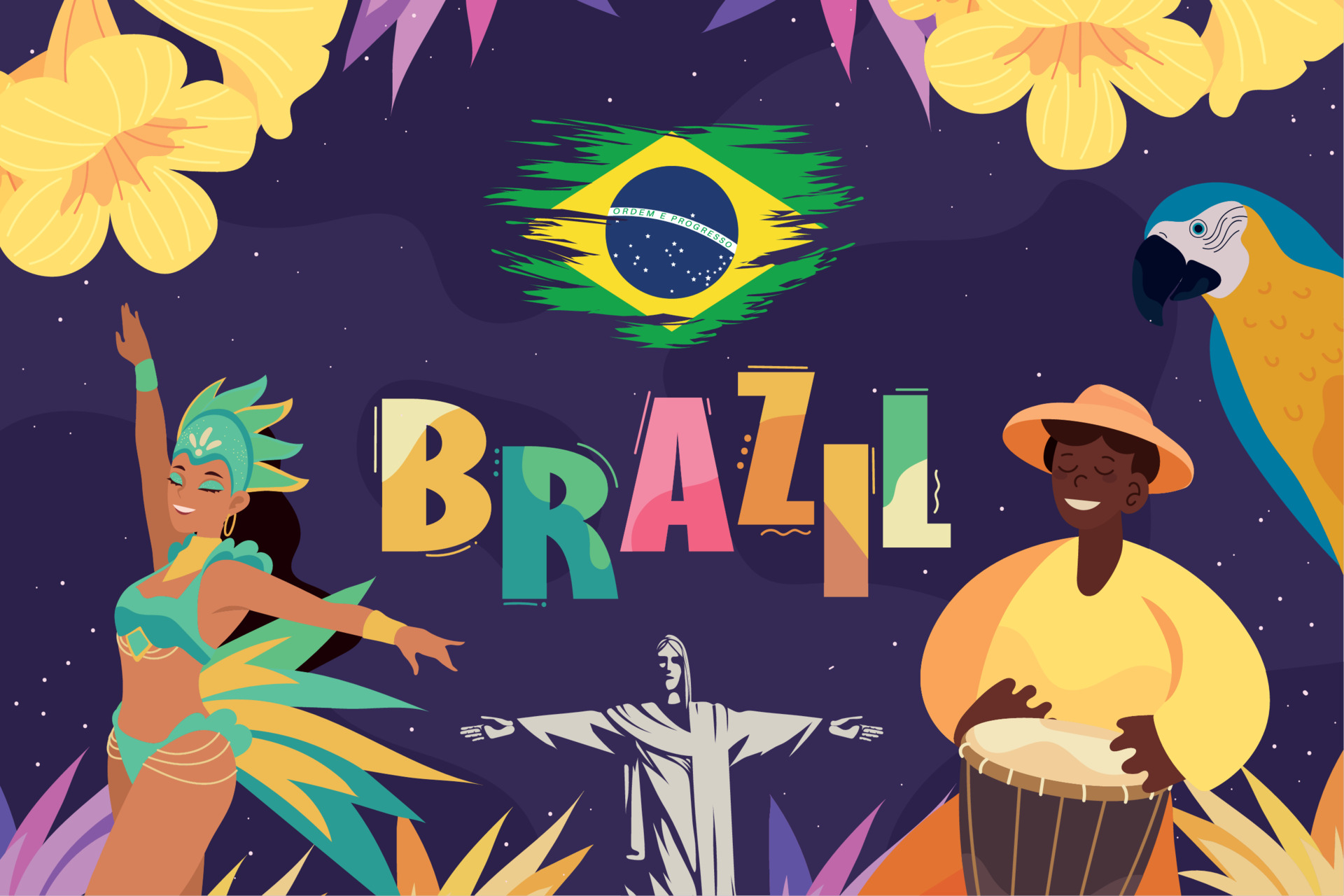 Brazilian culture explanation banner